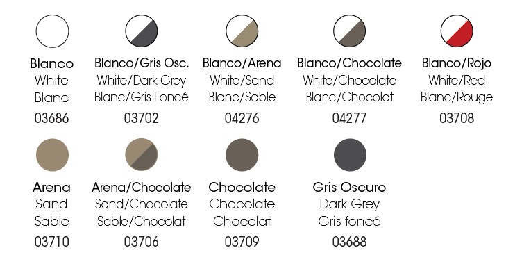 Pack 4 Sillas ONA Blanco - Blanco 5