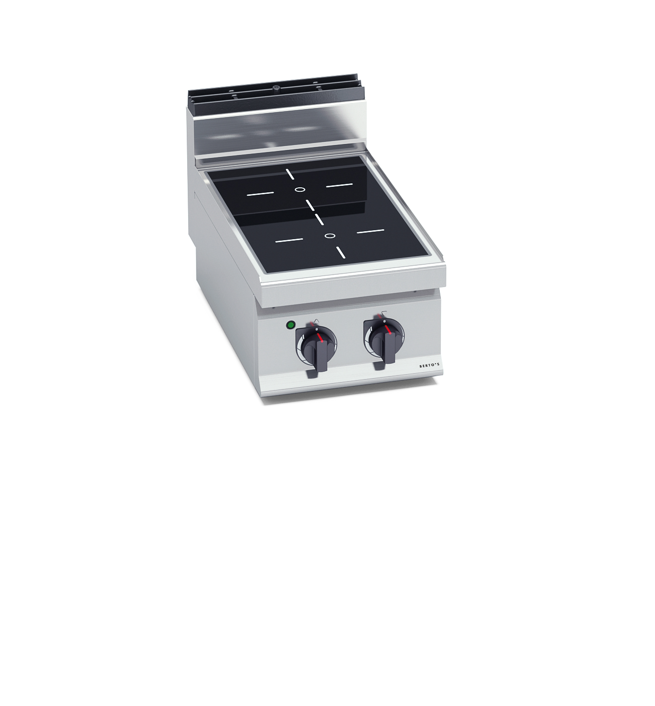 Cocina Electrica 2 Fuegos Vitroceramica E7P2B/VTR Sobremesa