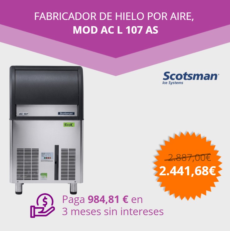 CA[HOME]HOME OFERTA FABRICADOR HIELO SCOTSMAN