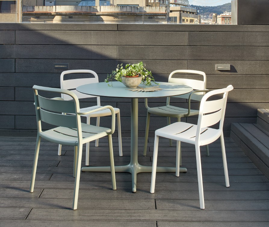 Pack 4 Sillas Sin Brazos Mod COMO 2