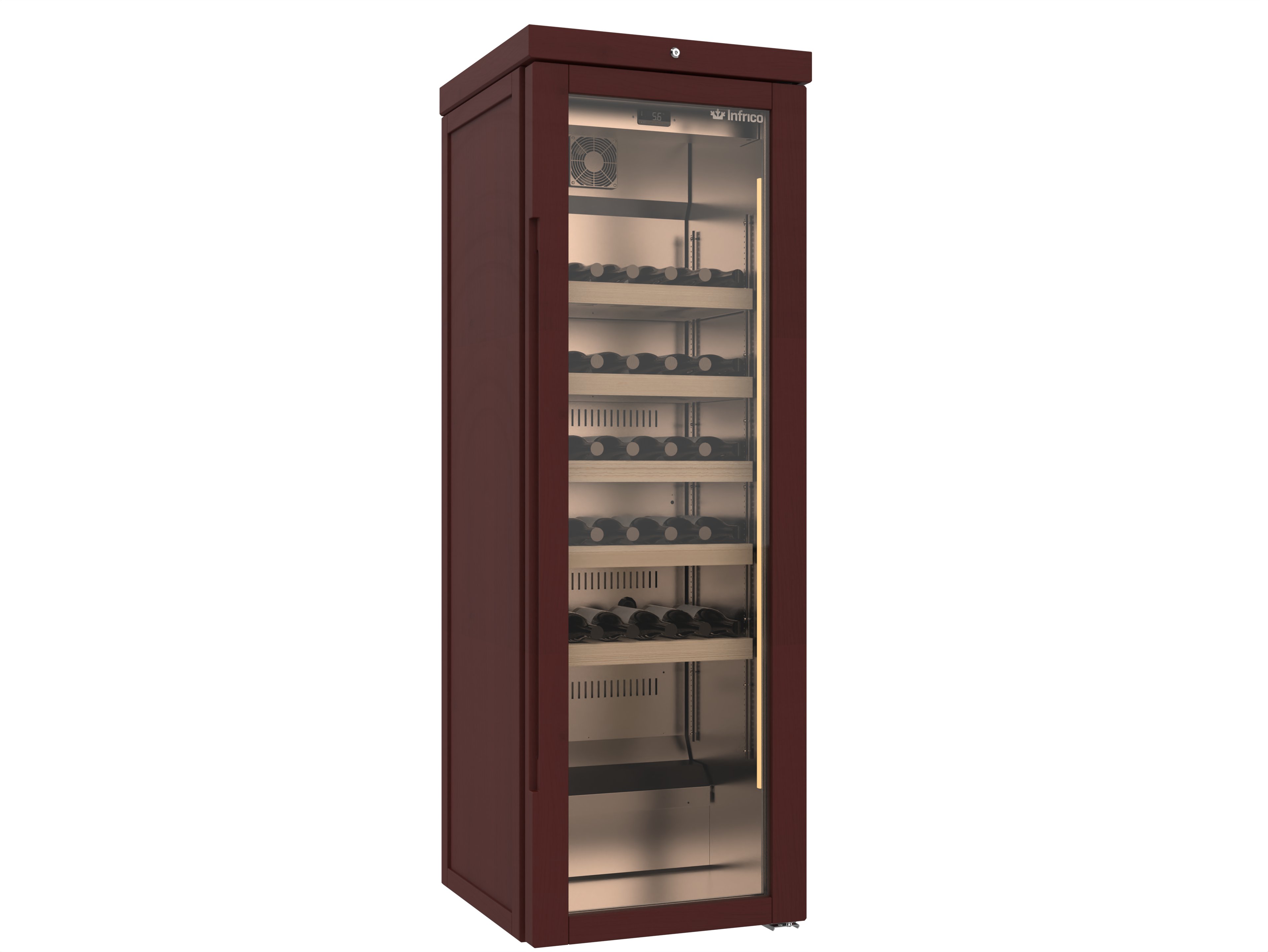 Expositor de Vino en Madera Vintage Mod EVV100 2