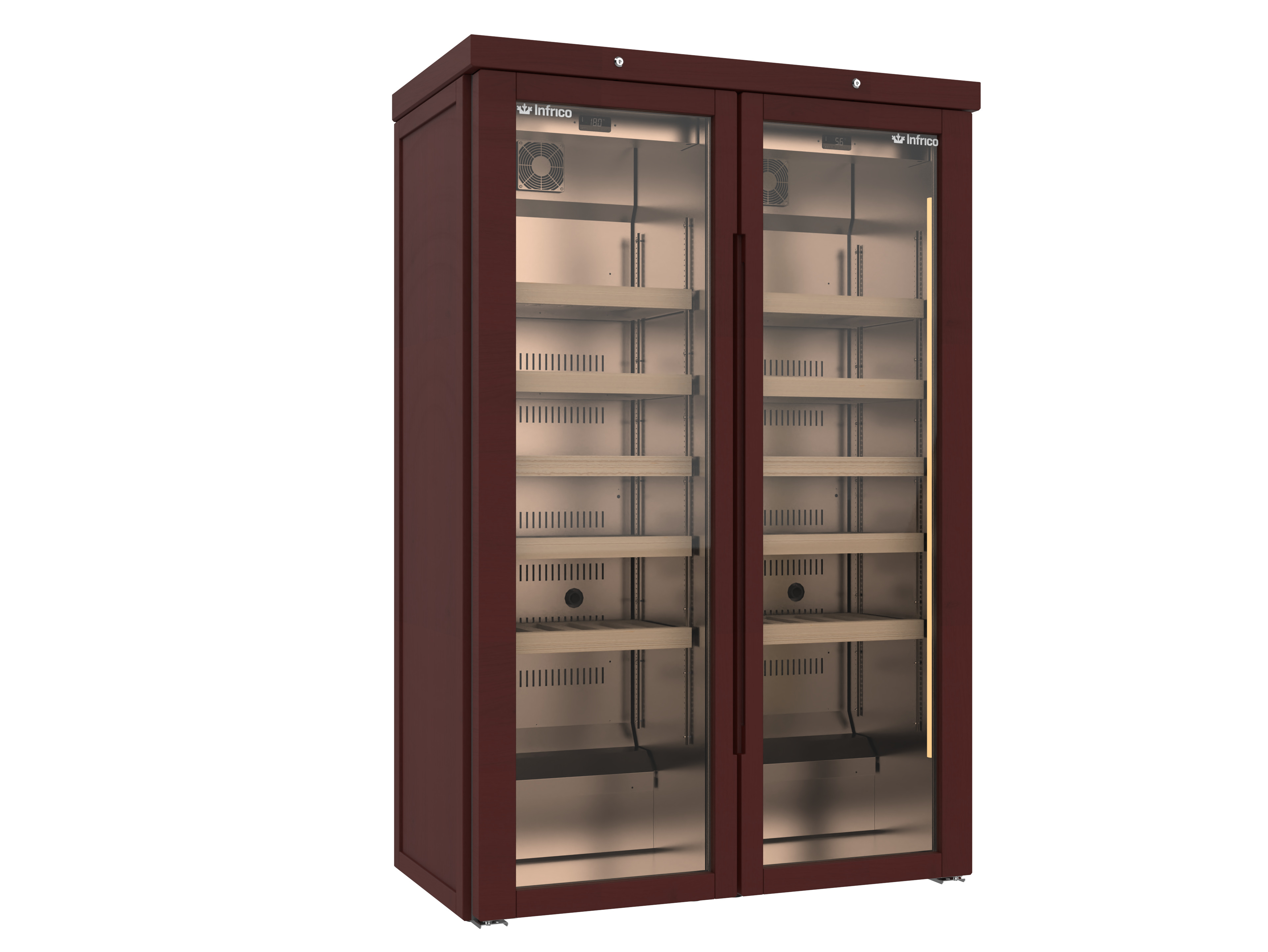 Expositor de Vino en Madera Vintage Mod EVV200MX