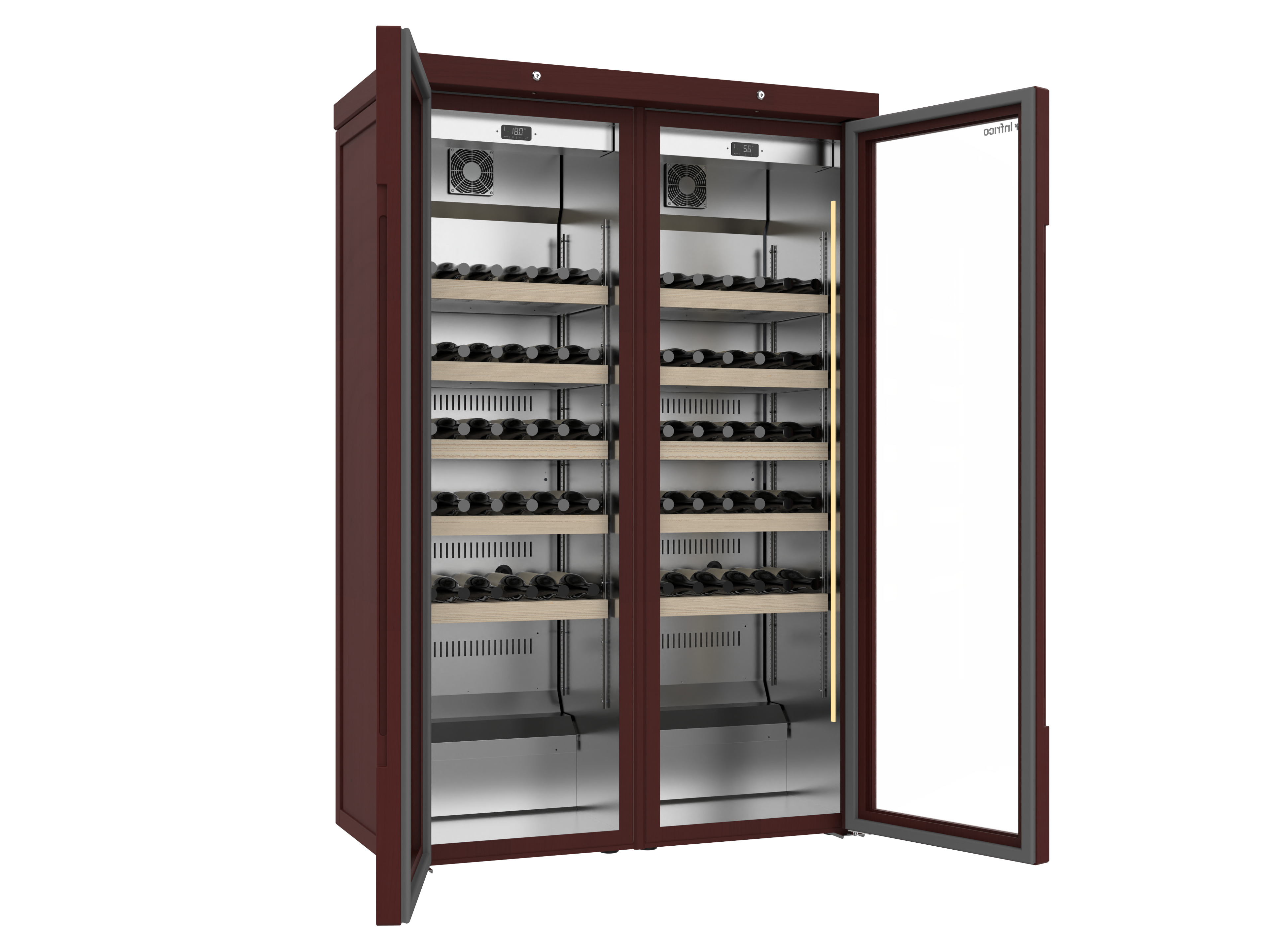Expositor de Vino en Madera Vintage Mod EVV200MX 2