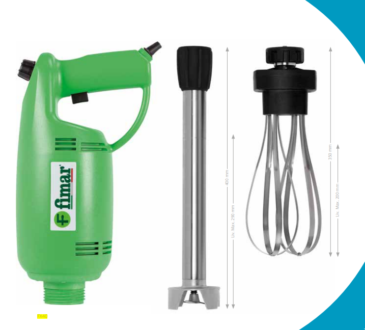 Trituradora a inmersión, Mod FIFX4023M