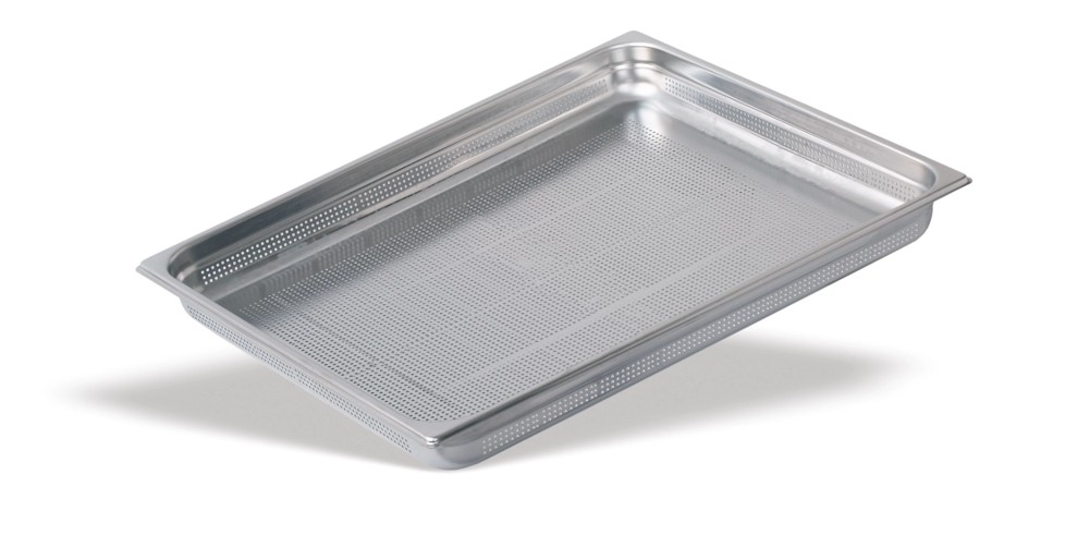 Pack 6 Cubetas Inox Perforada GN 1/1 530x325x65 8,5L