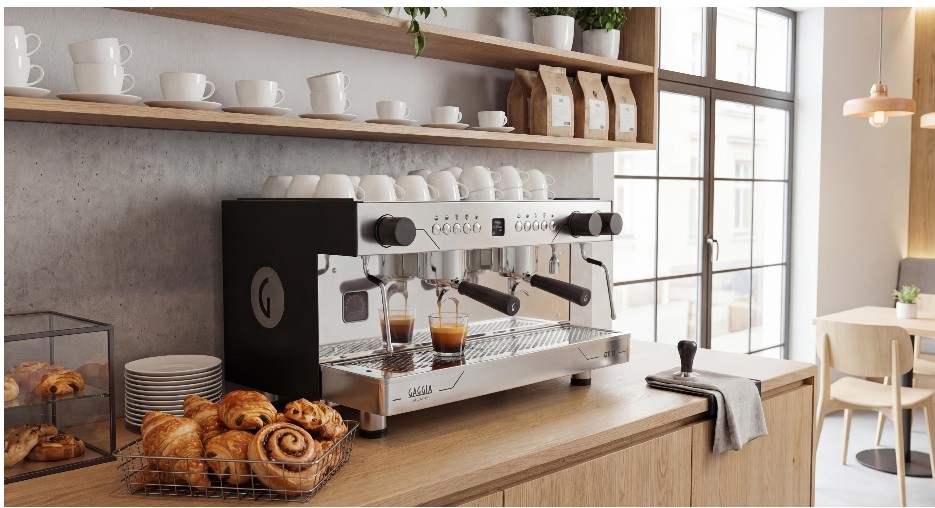 Cafetera 2 Grupos Mod GT 3 2GR Compact Black 2
