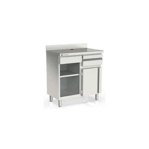 Frente Mostrador Cafetera MOD SMC-100 990X600X1040