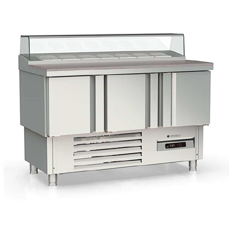 Mesa fría ensaladas MFP-140