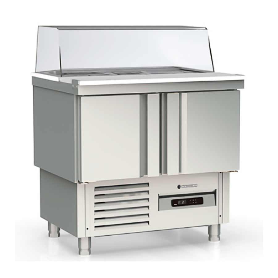 Mesa fría ensalada MFS-100-C