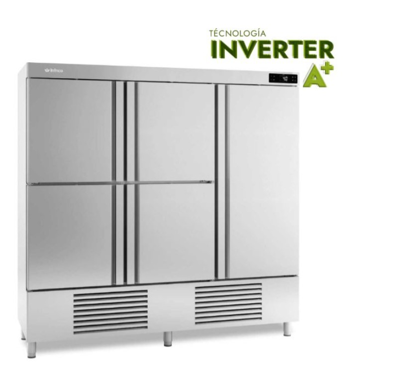 Armario Refrigerado 5 Puertas INVERTER A+ Mod AN 1605 T/F