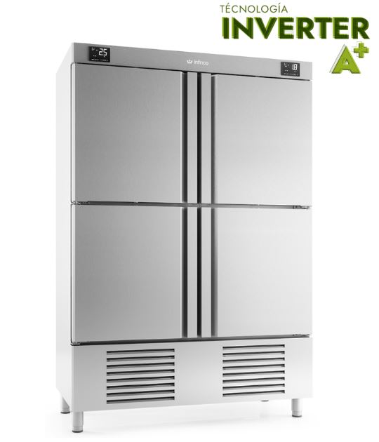 Armario Refrigeración 4 Puertas, Mod AN 1004 T/F