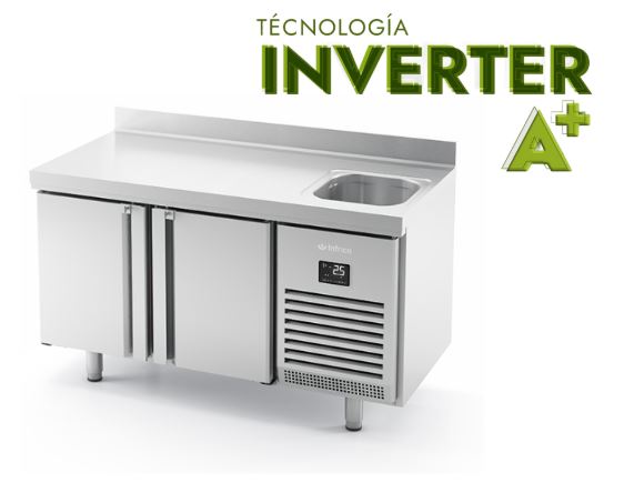 Bajo Mostrador Con Fregadero INVERTER A+ Mod BMPPF 1500 II