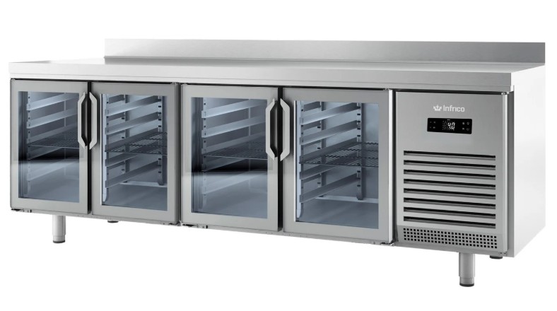 Bajo Mostrador Con Cristal Mod BMPP 2500 CR