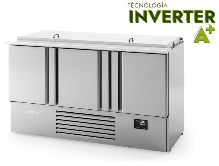Mesa Refrigerada Ensalada INVERTER A+ Mod ME 1003 BAN