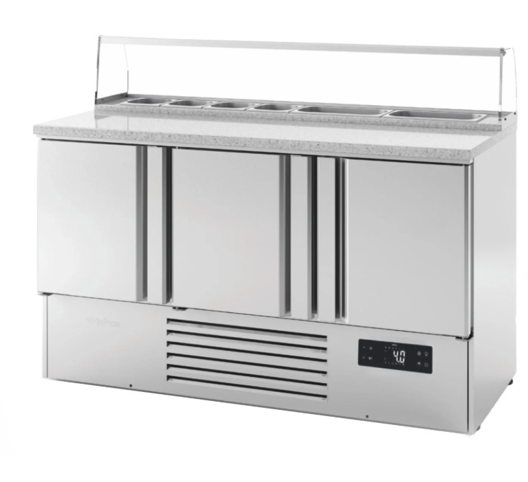 Mesa Refrigerada Ensalada Mod ME 1003 PIZZA