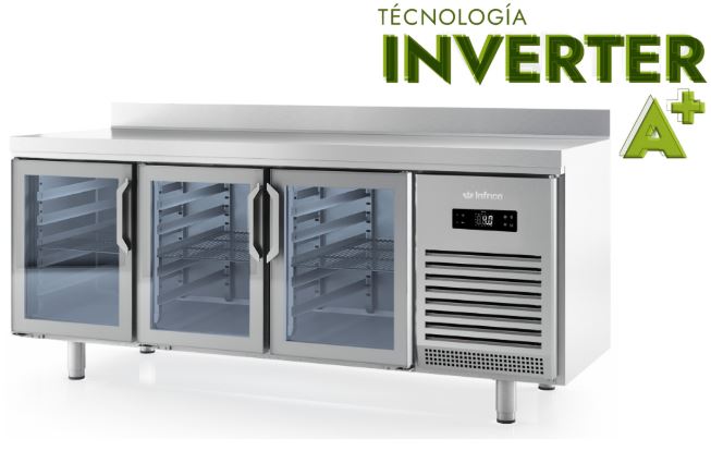 Mesa Refrigerada GN 1/1 INVERTER A+ Mod BMGN 1960 CR