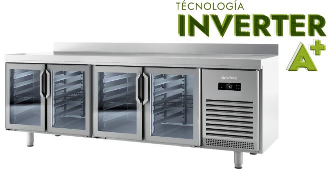 Mesa Refrigerada GN 1/1 INVERTER A+ Mod BMGN 2450 CR
