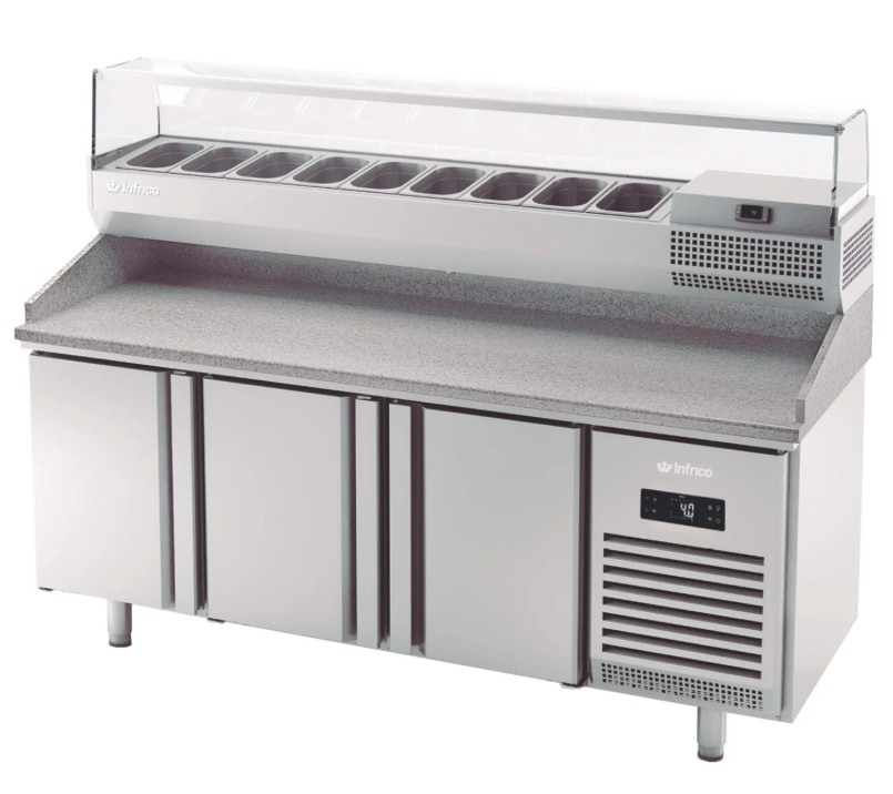 Mesa Refrigerada Expositora Mod MPG 1980