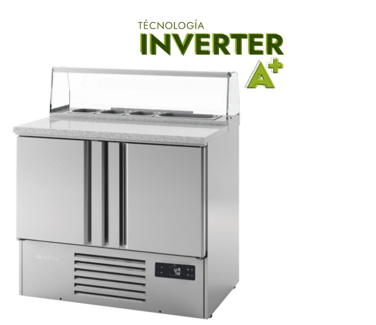 Mesa Refrigerada Ensalada INVERTER A+ Mod ME 1000 PIZZA