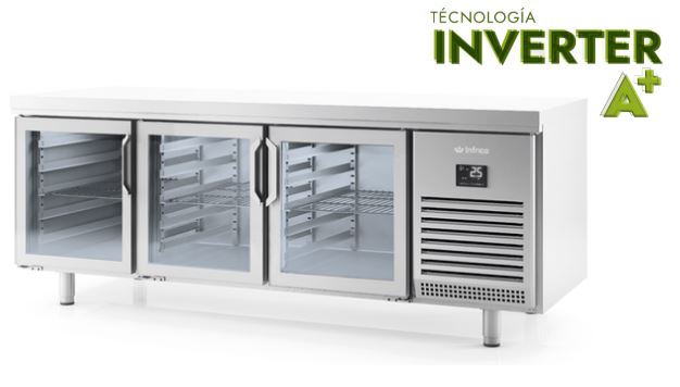 Mesa Refrigerada Pastelería INVERTER A+ Mod MR 2190 CR