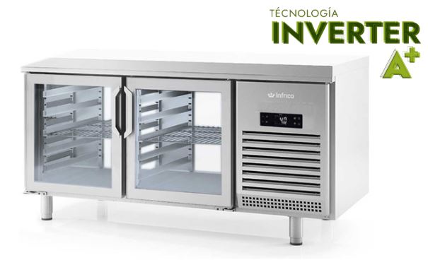 Mesa Refrigerada Pastelería INVERTER A+, MR 1620 PDCR