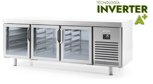 Mesa Refrigerada Pastelería INVERTER A+, MR 2190 PDCR