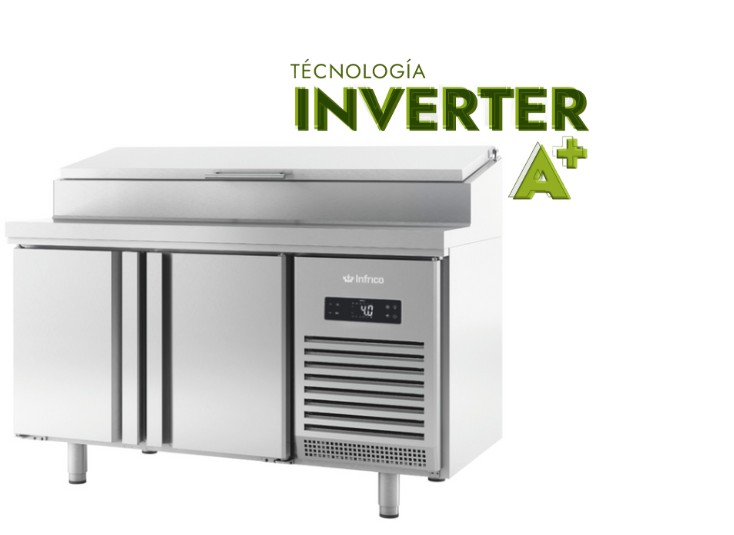 Mesa Refrigerada Ensalada INVERTER A+ Mod MR 1620 EN