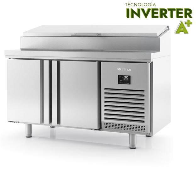 Mesa Refrigerada Ensalada INVERTER A+ Mod MR 1620 EN