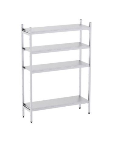 Estanteria Inox 1460X500X1800 Bandejas Lisas - 4 Niveles