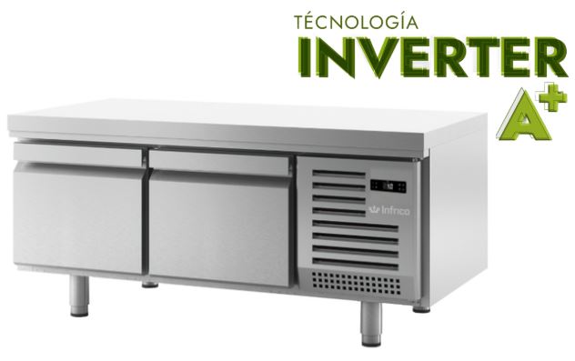 Mesa Snack GN Refrigerada, INVERTER A+ Mod MSG 1400