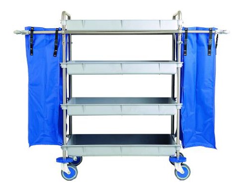 Carro Transporte Lenceria MOD 10 Inox