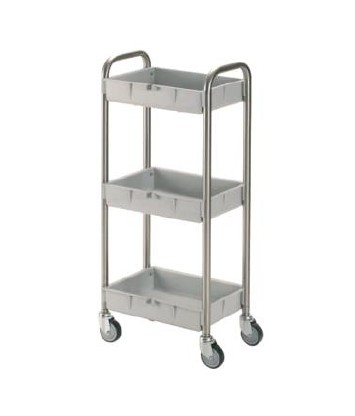 Carro Lenceria de Acero Inox, Mod 45