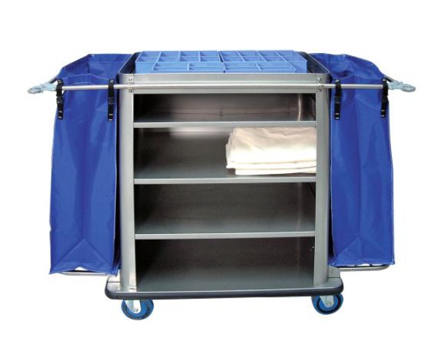 Carro Recogida y Transporte De Ropa MOD 1500 Inox