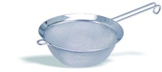 Colador 1/2 Bola Inox De 12 CM