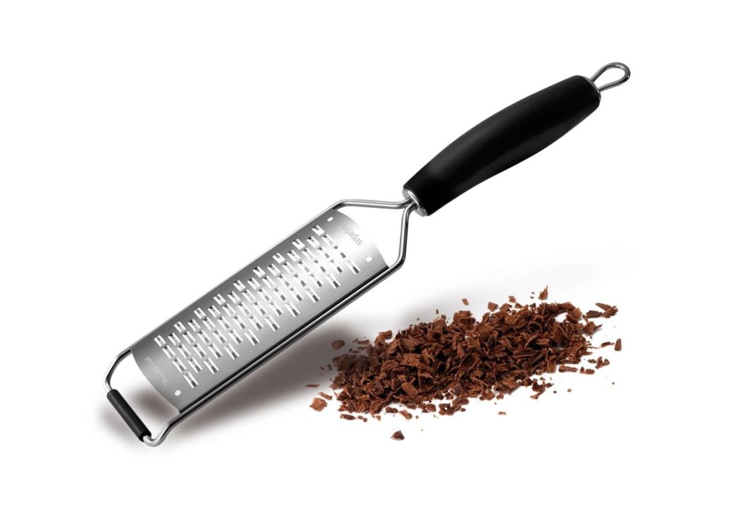 Rallador Inox Wide Con Mango Doble Navaja