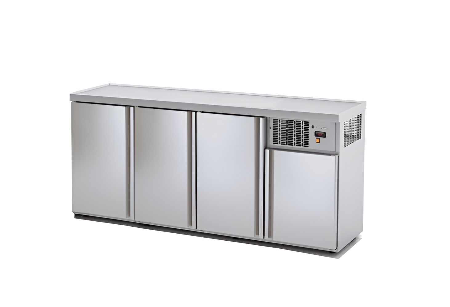 Enfriador de Barriles 4 Puertas Inox + Cristal Mod BV-200