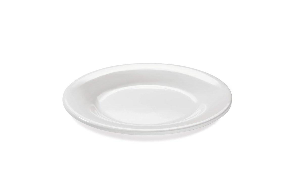 Pack 6 Plato De Melamina Llano Ø 230 MM