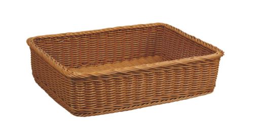 Pack 6 Cesta Polipropileno Rectangular 46X34X12 CM