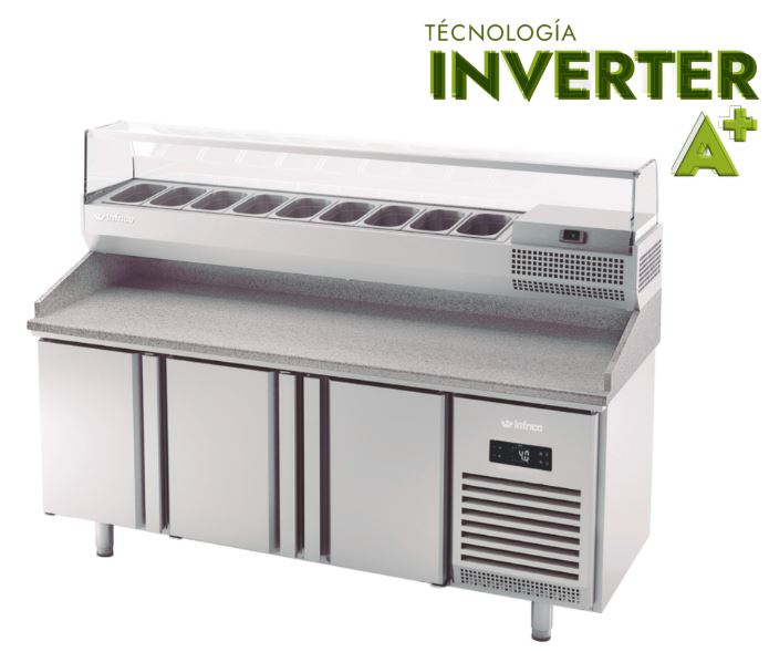 Mesa Refrigerada Expositora INVERTER A+ Mod MPG 1490