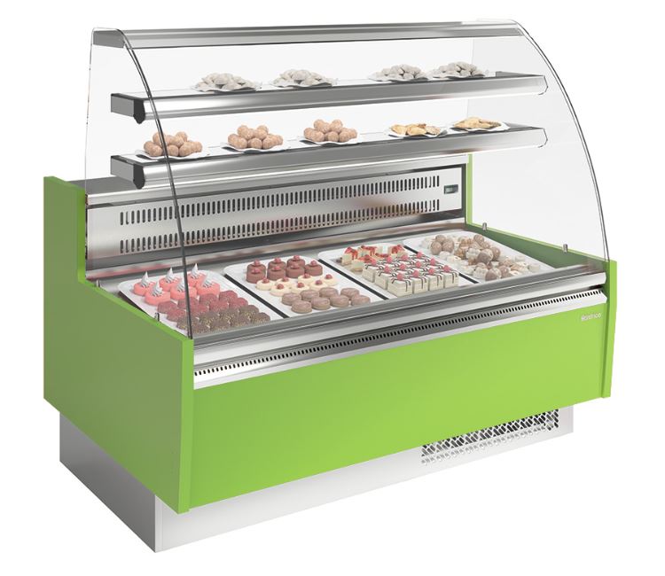 Vitrina de Pastelería Serie GLACÉ, Mod. VGL 12 C