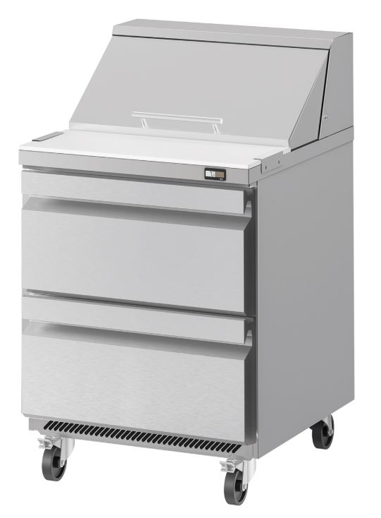 Mesa Undercounter de Refrigeración con Caja, Mod UC 27 2D