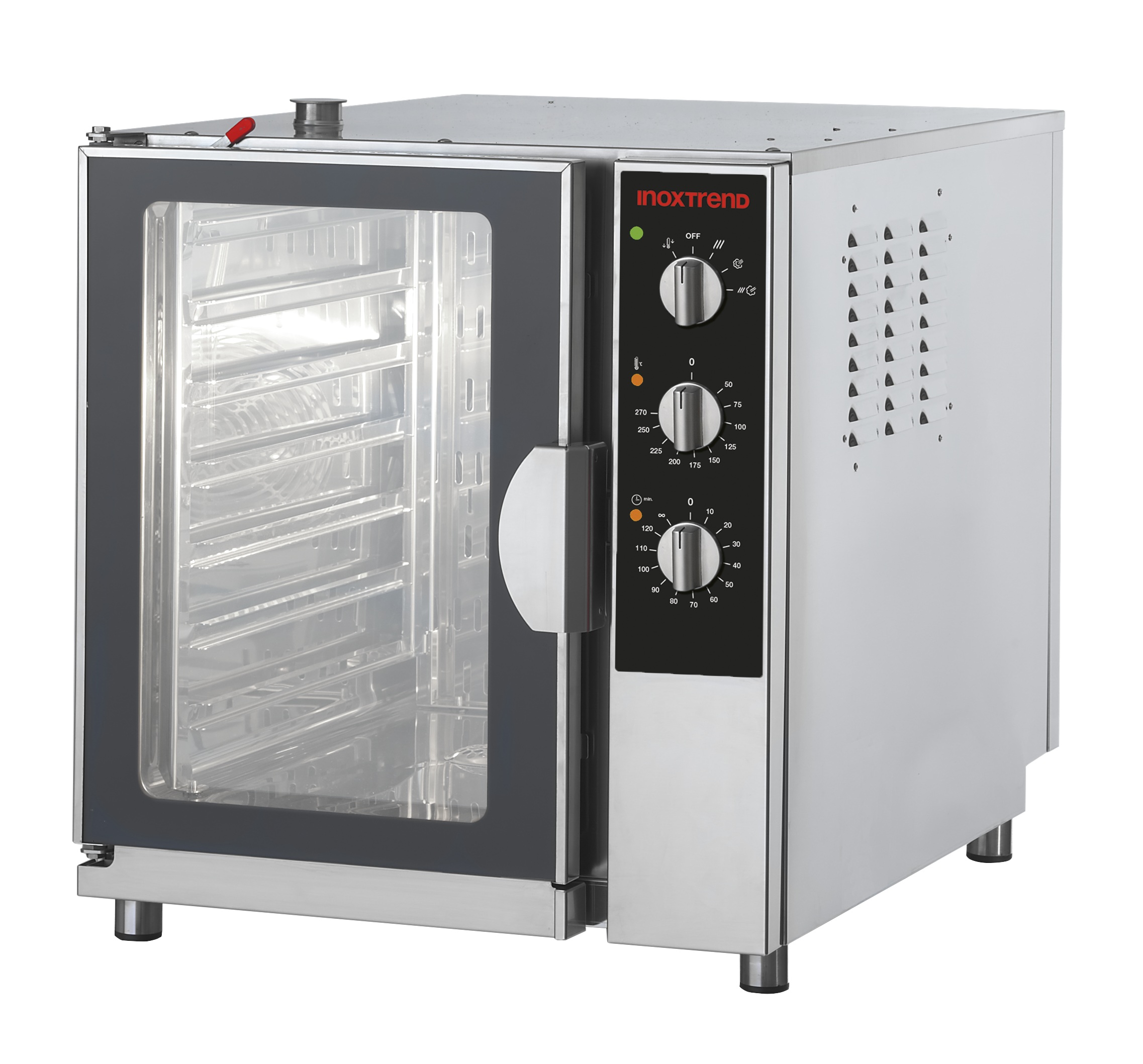 Horno Snack Mixto Directo Eléctrico 7xGN1/1, Mod SDA107E