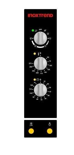 Horno Compact Analógico Eléctrico 20xGN 2/1, Mod CDA220E 1