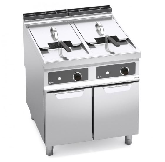 FREIDORA DOBLE ELÉCTRICA 22LTS MOD E9F22-8M