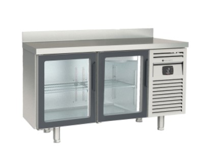 Mesa SNACK Refrigerada con Puerta Cristal Mod MRSV-150