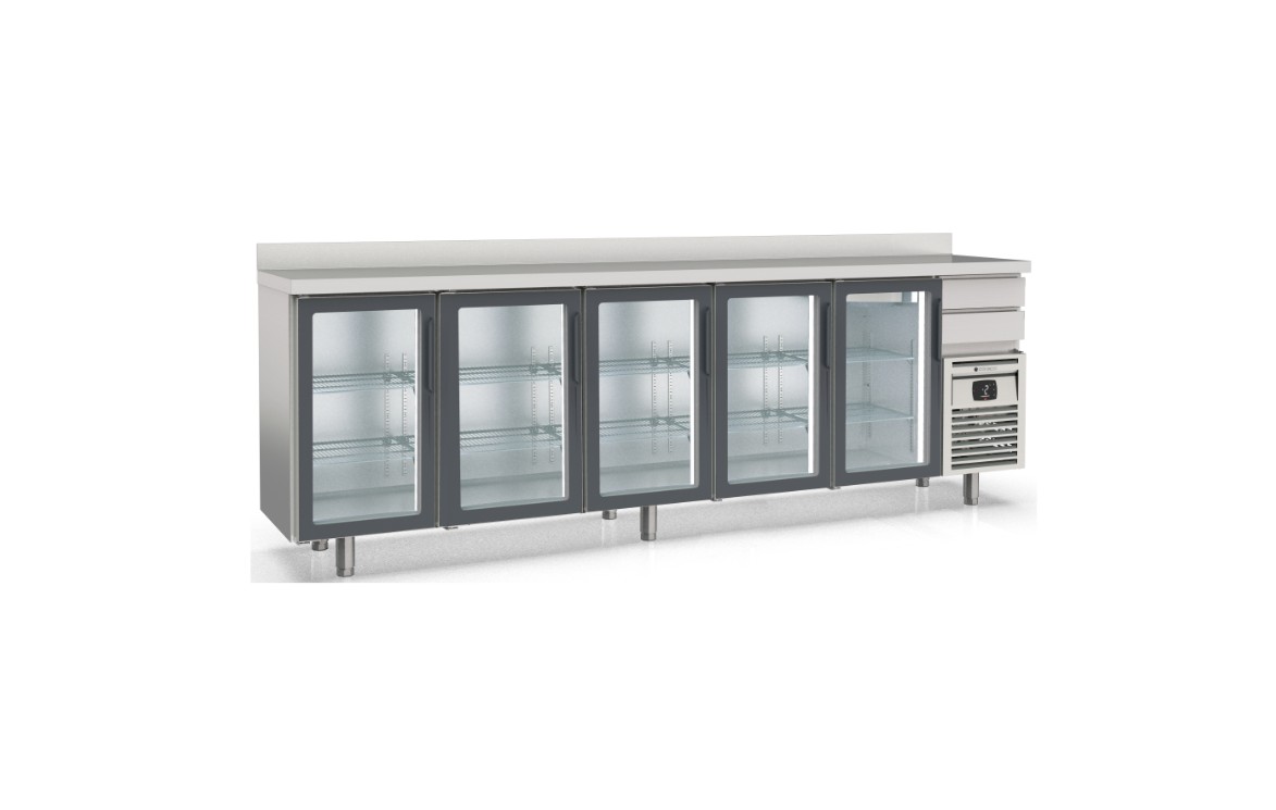 Frente-Mostrador Snack Refrig CRISTAL FMRV-300 307X60X104