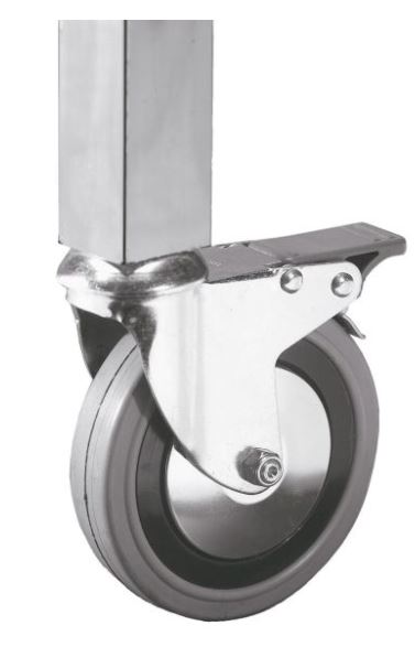 Juego 4 Ruedas Para Mesas Marca DISTFORM altura 60 cm