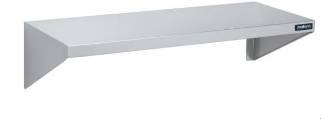 Estantería de pared inox soldada 1500x300x250