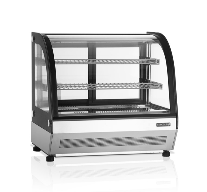 Armario expositor 4 caras de cristal LCT750/BLACK