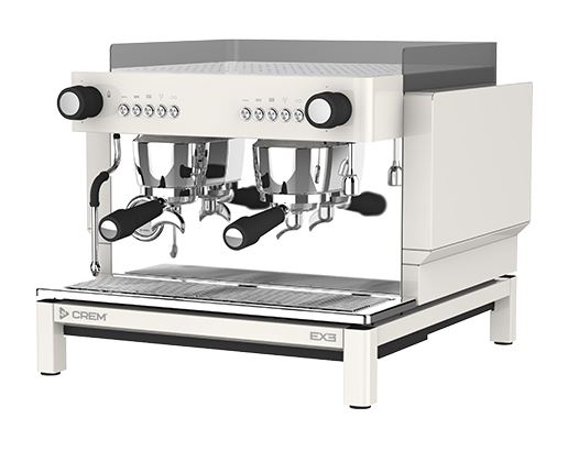 Cafetera 2 Grupos Vasos Bajos y LEDS Mod EX3 MINI 2G DISPLAY